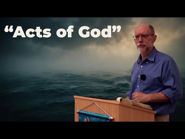 Are Natural Disasters Divine Judgment?
