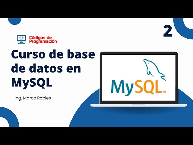 MySQL Database Course 2: Installation