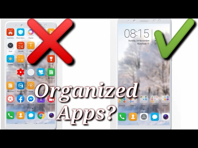 How to Organize Home screen Android Mobile Apps in  Easy step 2020