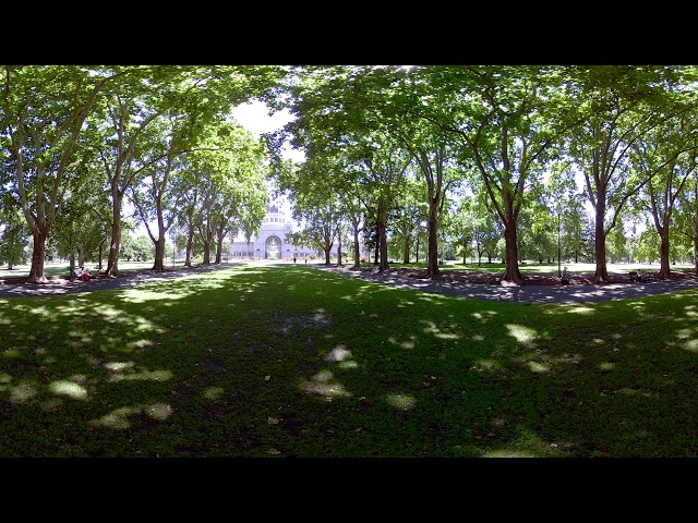 Carlton Gardens, Melbourne, Australia - 360 6k VR 3D Stereoscopic