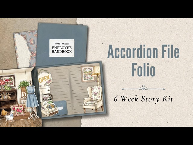 Beginner Faith Junk Journal: Accordion Story Folio, 6 Parts