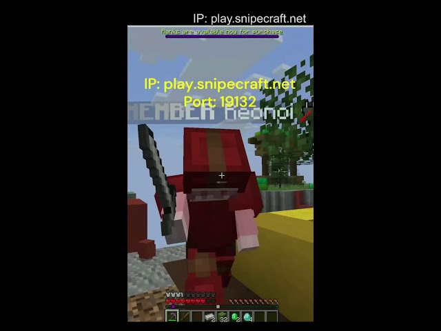 24/7 Minecraft Server | Join NOW | Java + Bedrock ( Replay)