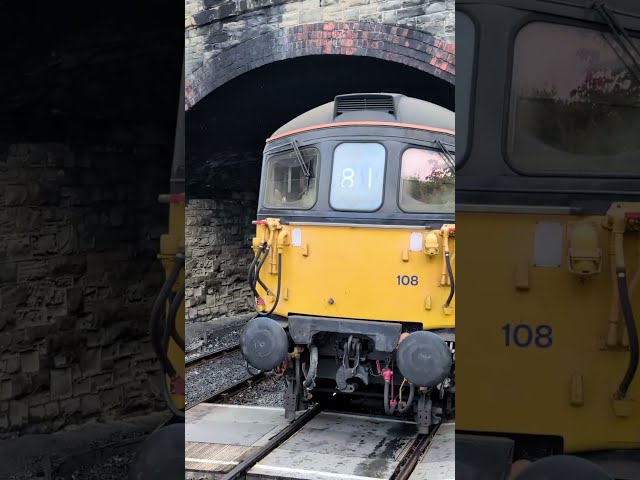 🚆 Class 33 Catches Me By Surprise! #trains #railway #shorts