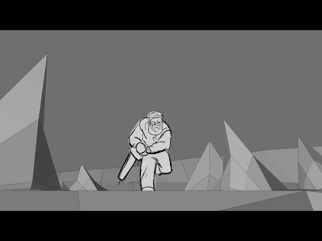 Blender Grease Pencil Storyboard Test