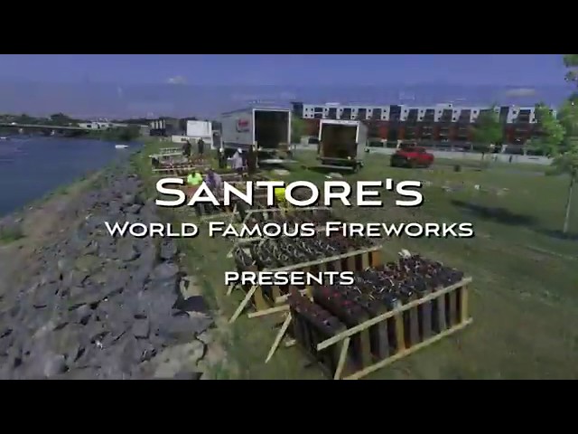 July 4 '18 Fireworks! Drone! Finale Rack GoPro! BOOOOOM!!!