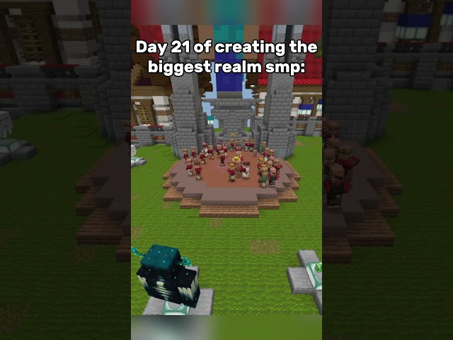 Day 21 of creating the biggest realm smp: #minecraft #bedrock #gaming
