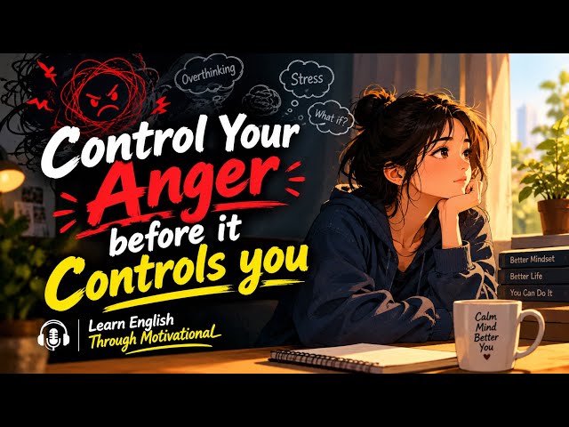 One angry moment can create a problem that lasts for days l Slow English Podcast 