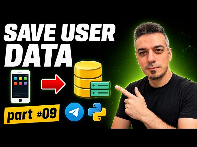 How to Build a Data-Gathering Bot with Python & SQL | Python Telegram Bot