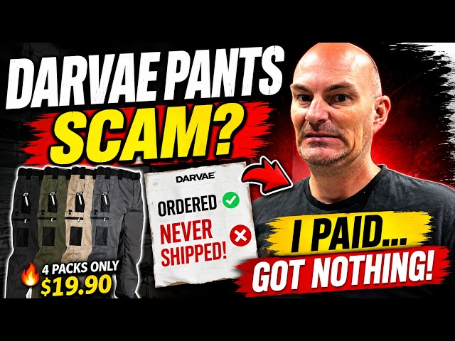 Pants SCAM On YouTube!!! I Paid Them… They Never Shipped My Order #DarvaePants #ScamAlert #thieves