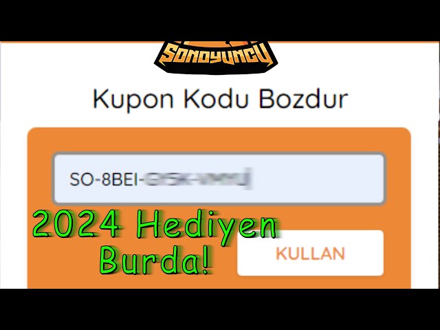 SonOyuncu Hediye Kodun Bu videoda 🥳 - Hediye Abonelikler