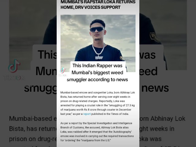 Rapper loka released from jail