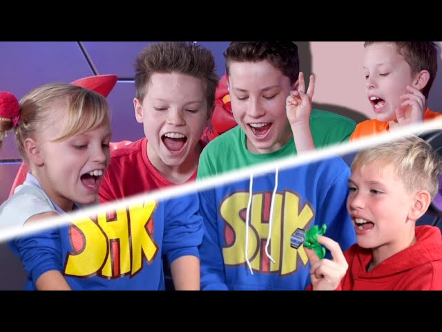 Ninja Kidz Battle Superhero Kids in Bakugan Armored Alliance Tournament!