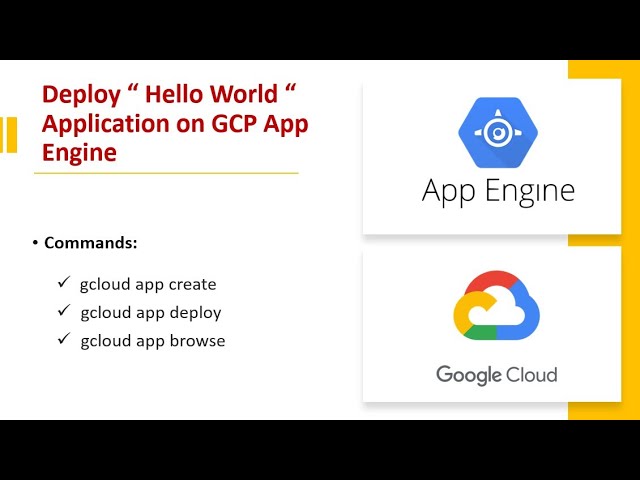 Deploy Hello World application on GCP App Engine using Cloud Console im GCP