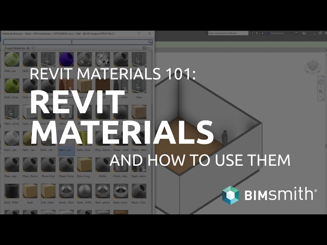 Revit Materials 101 - How to Download and Use .ADSKLIB Revit Material Libraries in Your Projects