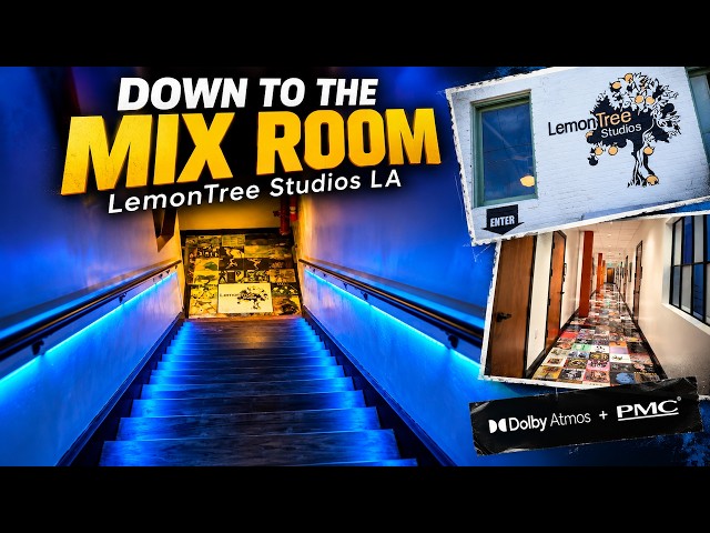 What’s Hiding Inside This LA Recording Studio? SEE for Yourself! LemonTree Studios + PMC Speakers!