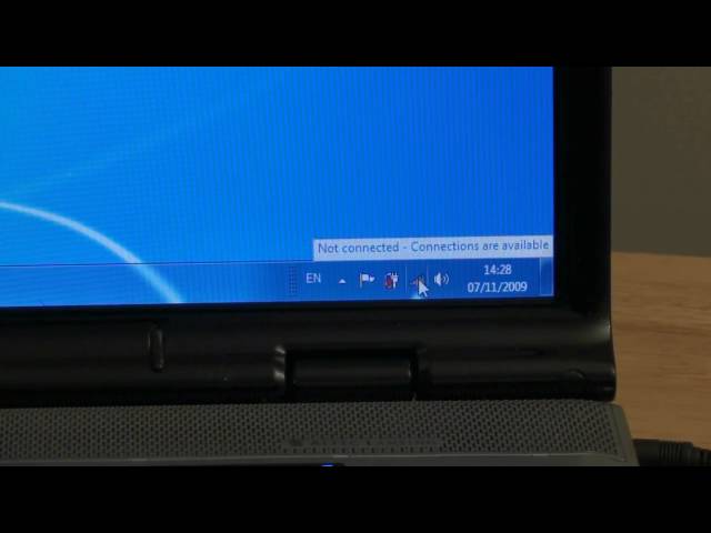 Connect to Wireless Network  - Windows 7