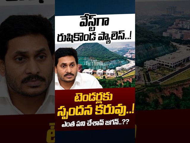 No Bidders For Rushikonda Palace Project: ఎంత పని చేశావ్ జగన్.? | YS Jagan | Roja | Nethra Tv Telugu