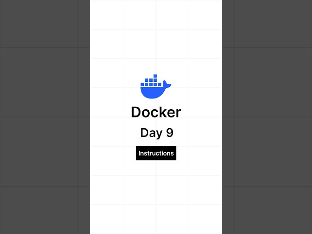 Docker Day 9 — Part 1 #docker #dockertutorials #dockertraining #dockercontainer