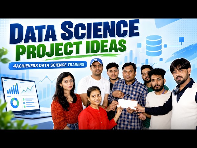 Data Analyst Project ideas | 4Achievers Data science Training and placement Program