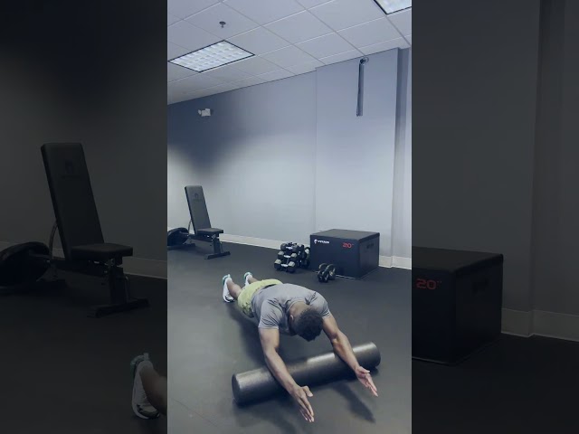 How to perform a body saw plank with foam roller