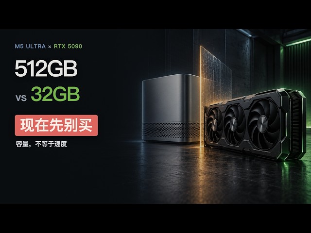 M5 Ultra vs RTX 5090 跑 Local AI：现在先别买
