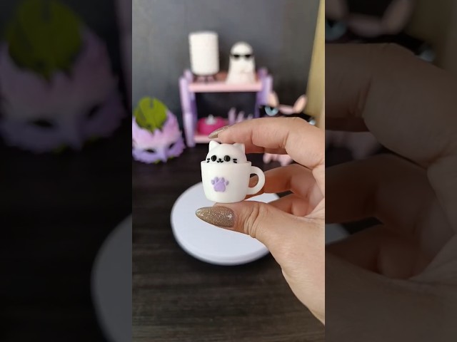 This tiny ghost mug is TOO CUTE to ignore! 👻☕✨#shorts #shortvideo #viral