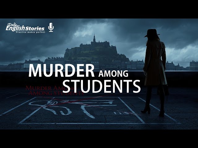 Murder Among Students | English Story for Listening Practice | Intermediate Level (B1-B2)