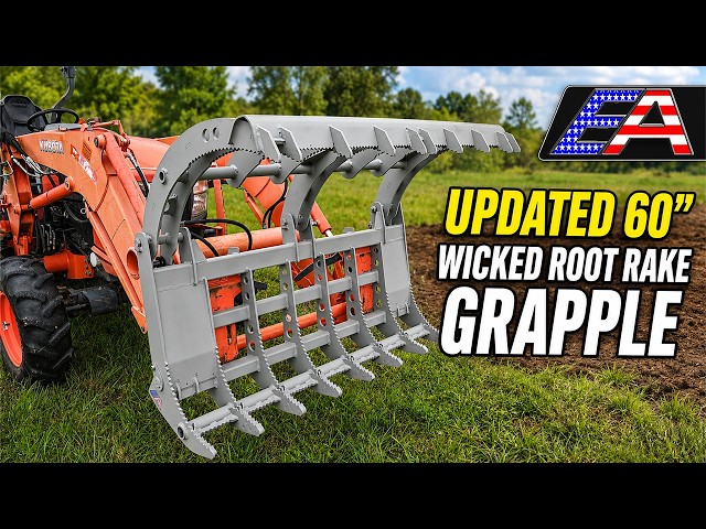 Updating our Wicked 60 Compact Root Rake Grapple - Everything Attachments
