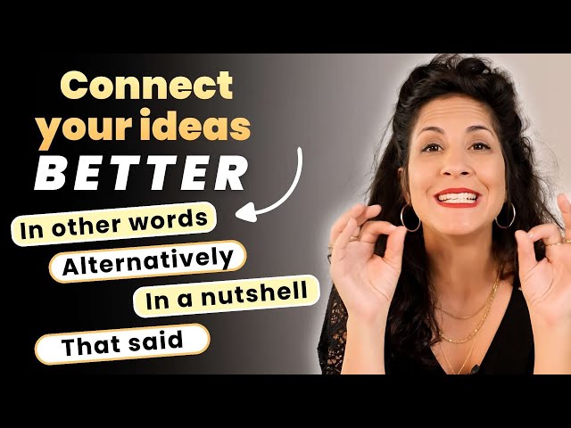 Elevate your English: Linking words you can use beyond ‘However’ and ‘Or’