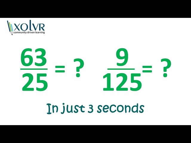 Divide any number by 25 & 125 in just 3 seconds.