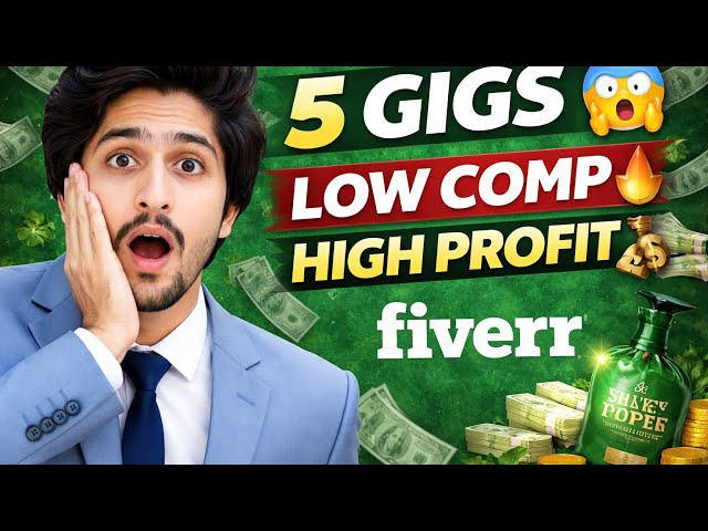 These Fiverr Gigs Have No Competition 🔥