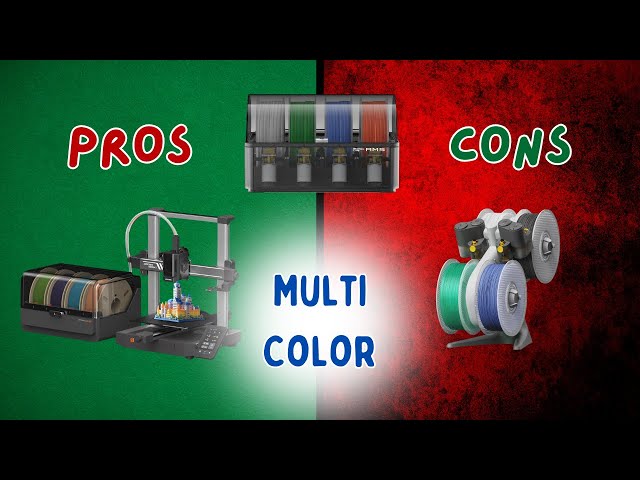 The pros and cons of multicolor printing and fixes! @BambuLab