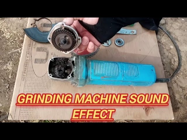 Grinding Machine sound effect || Angle grinder