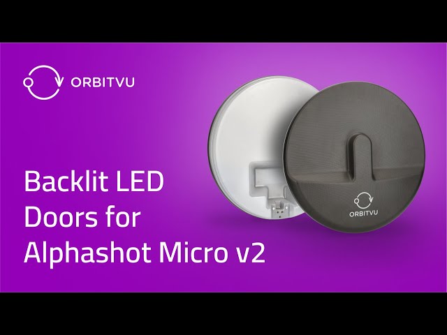 Backlit LED Doors for Alphashot Micro v2: Better Lighting for Jewelry & Watches | Orbitvu