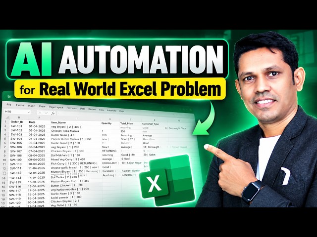 REAL WORLD Excel Problem Solved with AI 🤯 | Automate Data Cleaning with VBA Code
