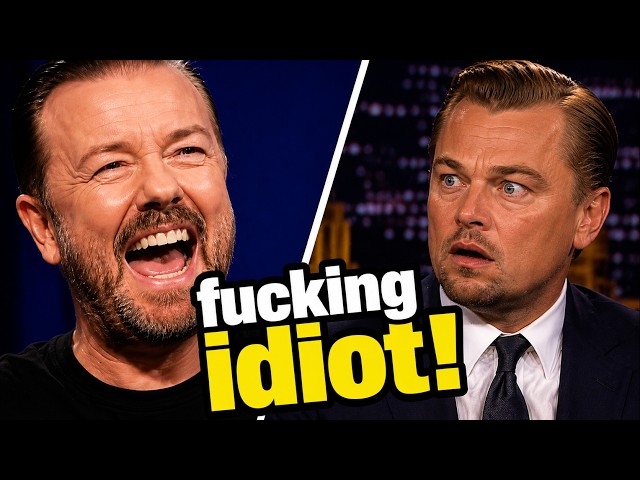 Ricky Gervais UNFILTERED moments For 10 Minutes Straight!