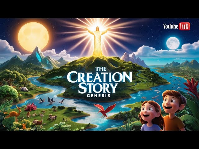 The Creation Story | How God Made Heaven and Earth in 6 Days | Bible Stories for Kids
