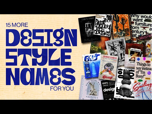 15 More Design Styles You've Never Heard Of