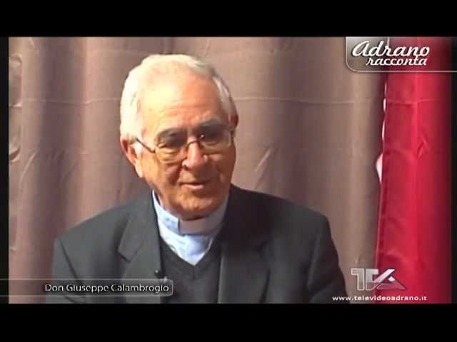 Adrano racconta - Don Giuseppe Calambrogio