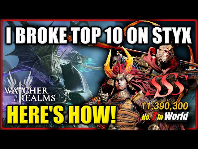 Immortal Codex Styx Guide - How I Achieved Top 10! Can I Catch Feboo!? | Watcher of Realms