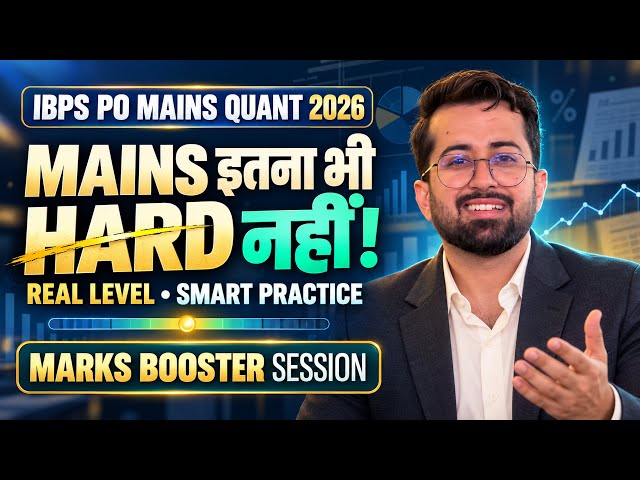 IBPS PO Mains 2026 Quant: Complete Revision + Attempt Strategy | Maximise Your Score | Aashish Arora