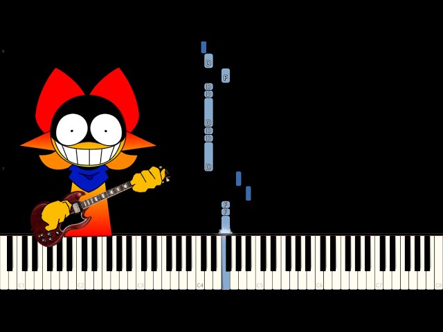 Sprunki Pyramixed Animus Theme (Piano Tutorial)
