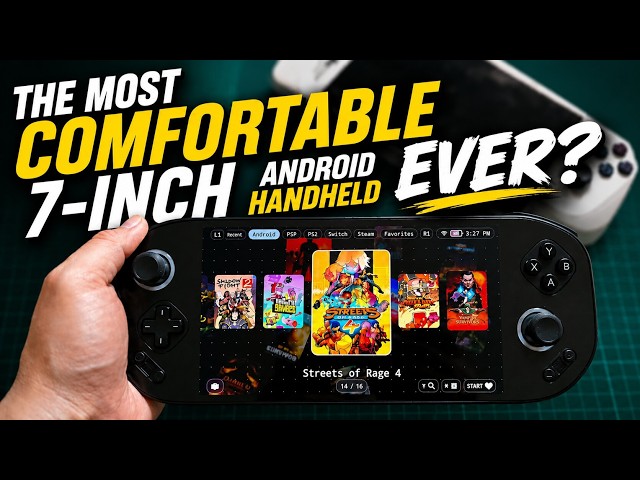 The Most Comfortable 7-Inch Android Handheld Ever? (Mangmi Pocket Max Review)