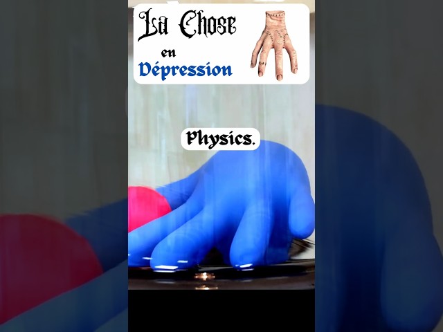 "Thing" Addams 🕸️🖤 VS Pressure Drop 🧤 (Boyle's Law) #science #physics #experiment