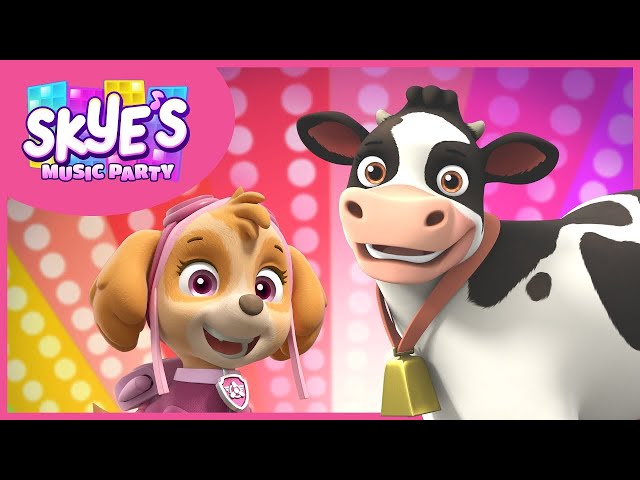Cow Song & MORE! - Skye's Music Party Compilation - PAW Patrol
