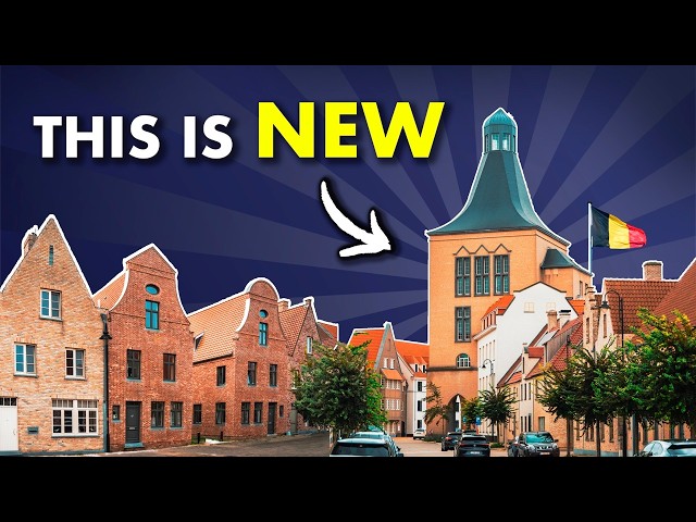 They Built A New Town in Belgium and it's STUNNING
