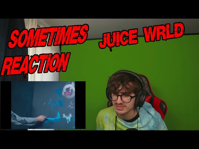 Juice WRLD - Sometimes - Fighting Demons - Reaction - (Official Visualizer)