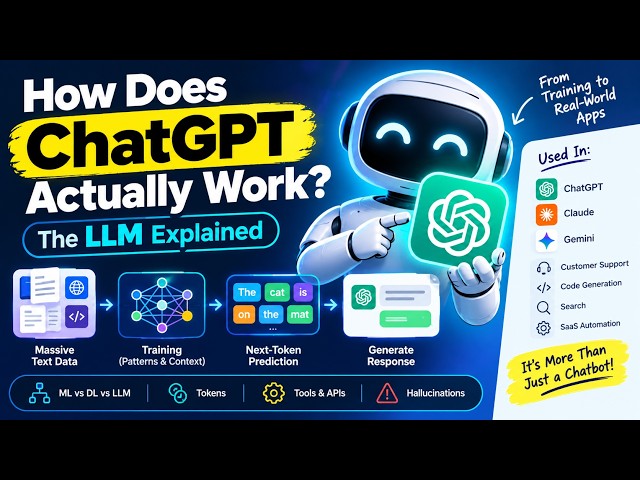 How Does ChatGPT Actually Work? The LLM Explained