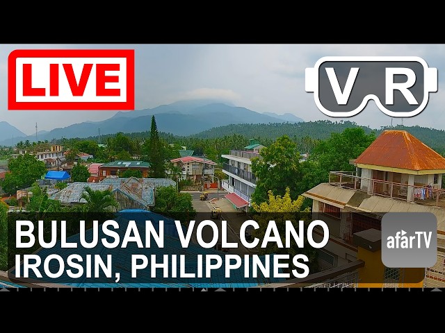 🔴 LIVE 4K VR180° Life Beneath an Active Volcano | Bulusan, Philippines 24/7