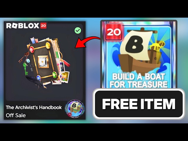 FREE ROBLOX ITEM - The Archivist's Handbook (How to Get!) | Secret Quest (12/20)